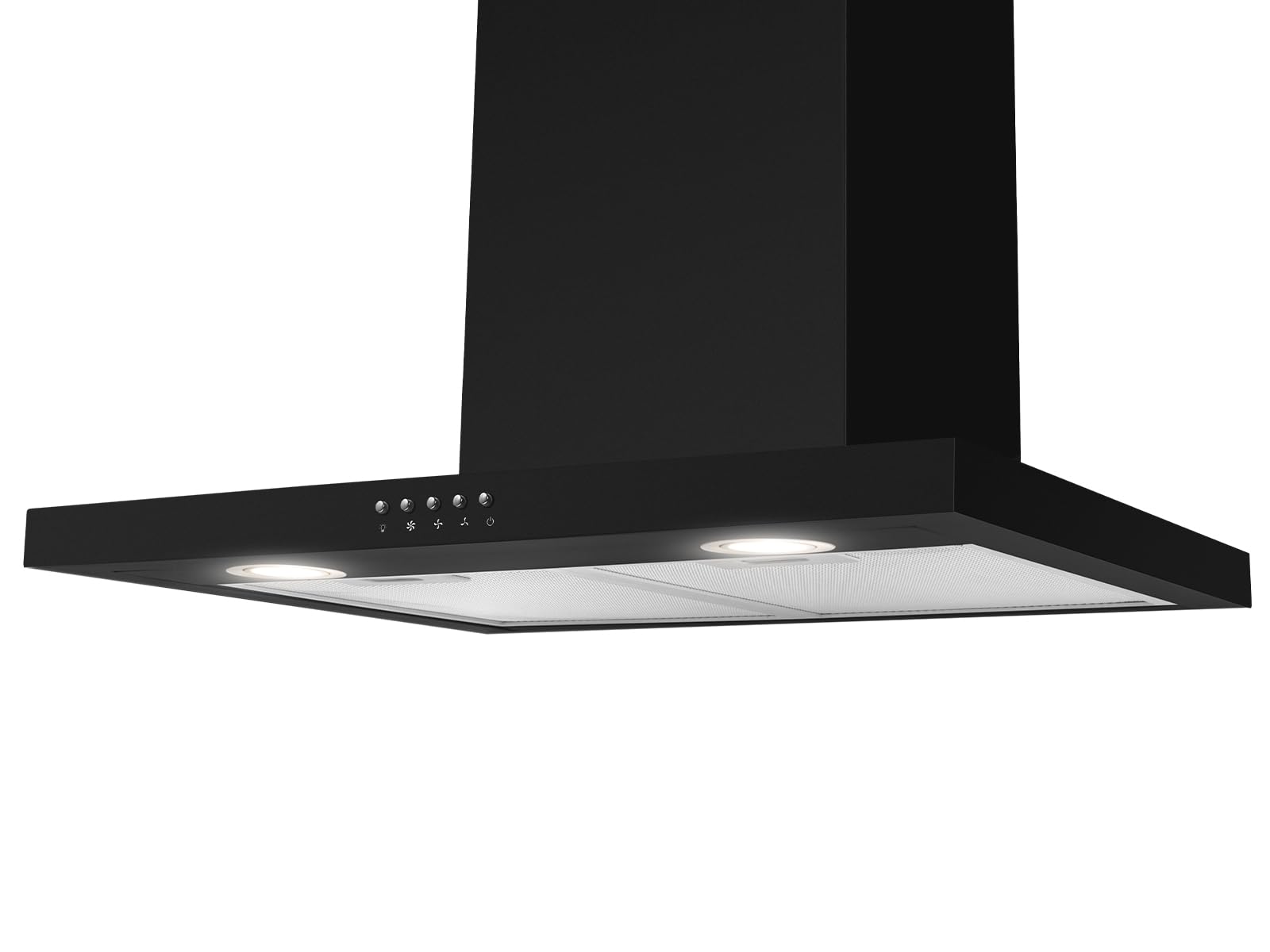 Amica 9KH17803 S Wandhaube 60 cm Schwarz Matt