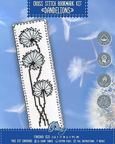 Image of Povitrulya Cross-Stitch Counted Kits (Dandelions)