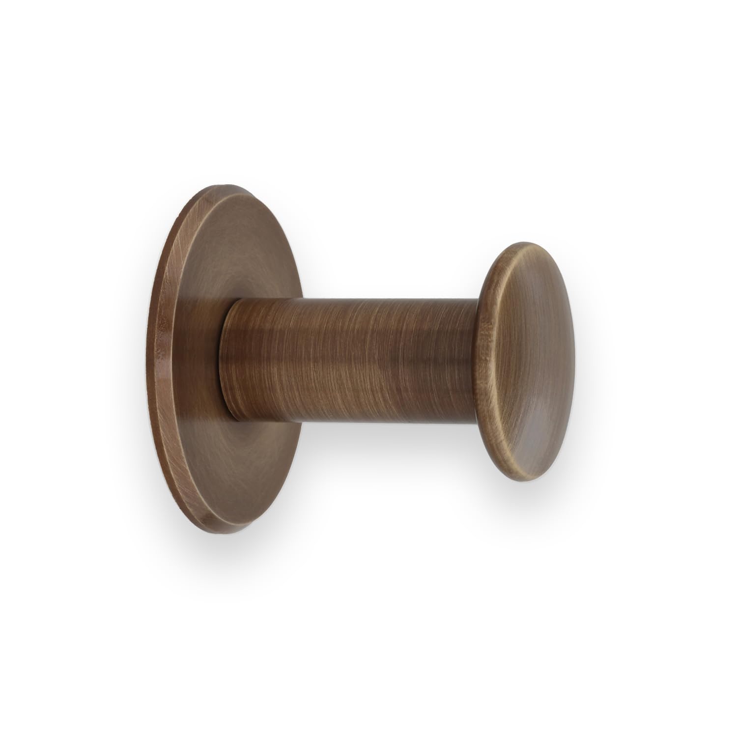 Percha de baño EVI Herrajes de latón con fijación dual 188DUALLCU