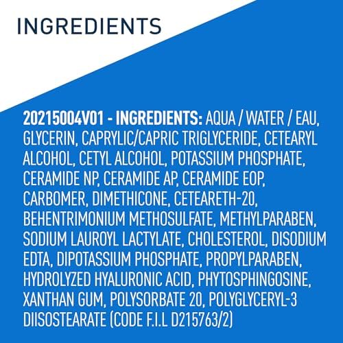 CeraVe Daily Moisturizing Lotion for Dry Skin, Body Lotion & Face Moisturizer with Hyaluronic Acid and Ceramides, Daily Moisturizer, Fragrance Free, Oil-Free, 19 Ounce — view 8