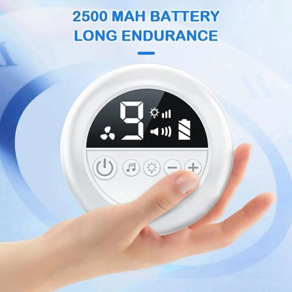 Limpiador de Nariz Eléctrico con Música y Brillo Suave, Potente Aspirador Nasal Eléctrico, Aspiradora Recargable para Bebés