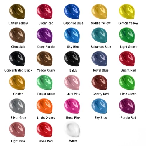 28 Color Tattoo Ink Set for Vibrant Colors and Smooth Easy Application - Image 4