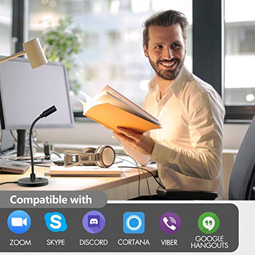 Cmteck Usb Computer Microphone G009, Noise-Cancelling Recording Desktop Mic For Pc/Laptop For Online Chatting, Home Studio, Podcasting, Gaming, Skype, Youtube With Mute Function(Windows/Mac) #TOP4