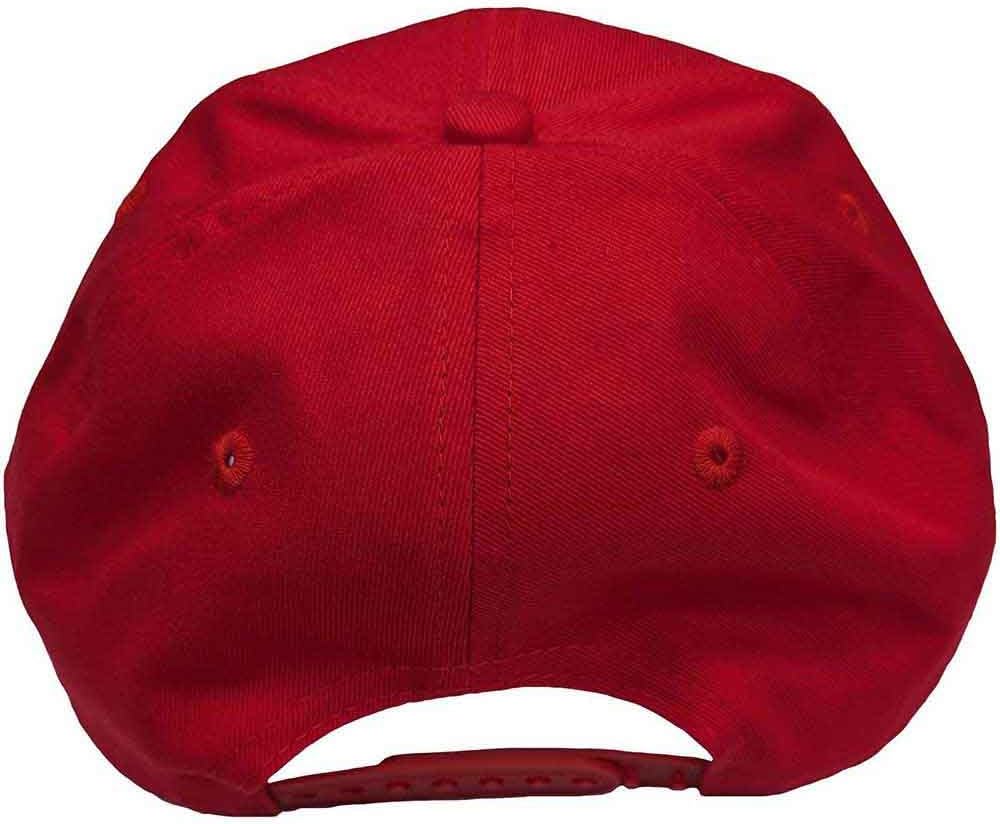 Rock Off officially licensed products Paul Mccartney Wings Logo Baseball Cap Red