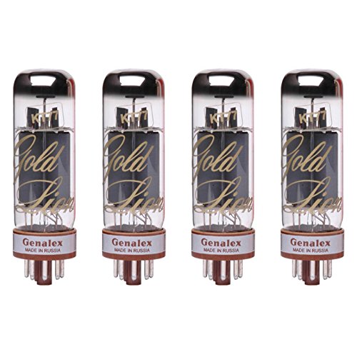 Quad of Genalex - Gold Lion KT77 Power Vacuum Tube