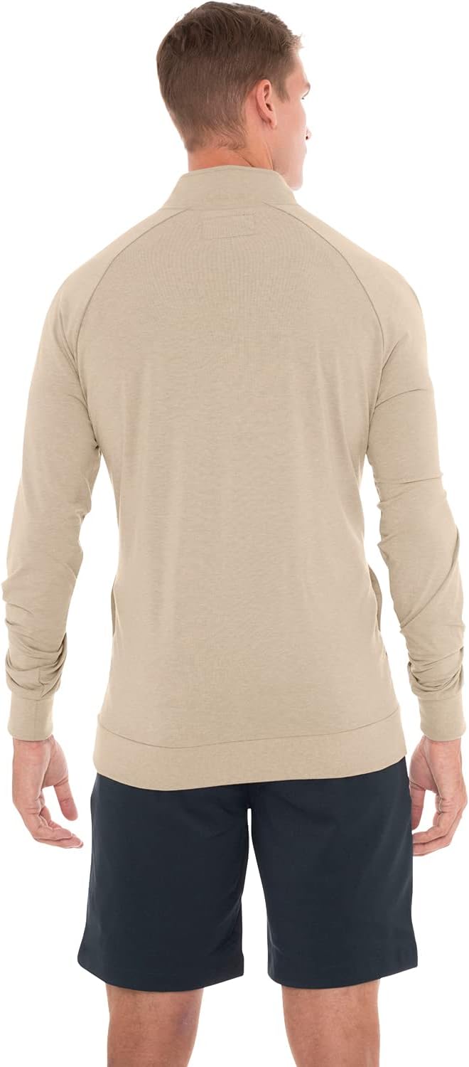 Three Sixty Six Mens Lightweight Dry Fit Pullover - Long Sleeve Half Zip Golf Jacket for Men - Image 4