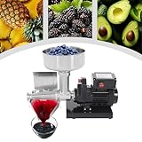 Tomatenpresse 450 Watt Edelstahl Saucenmaschine Elektrische Tomatensauce Maschine andere Marmeladen für Dessertläden und Obstmärkte