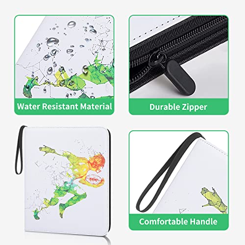 Hesplus Football Card Binder With Sleeves, 900 Pockets Football Trading Card Holder, Sports Cards Storage Organizer For Football Basketball Baseball Or Gaming Trading Cards With 50 Removable Sleeves #TOP3