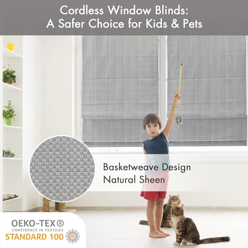 image for Madison Park Galen Cordless Fabric Privacy Single Panel Darkening, Ene