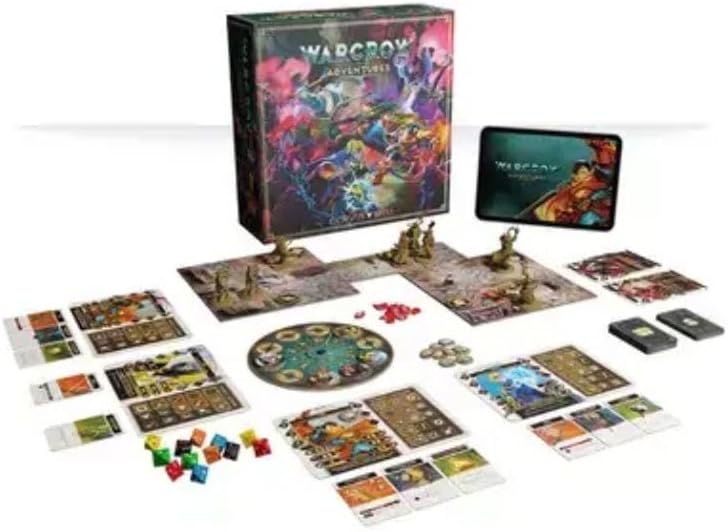 Warcrow Adventures Board Game: Core Box - 2-4 Players, 60-90 Minutes