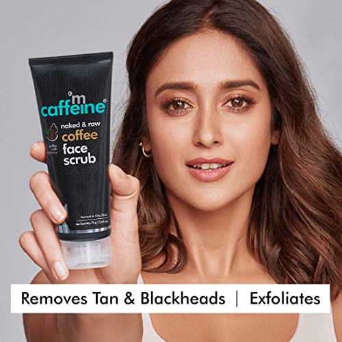 mCaffeine Face Wash Combo Pack with Face Scrub (75ml each) | Pack of 2 Coffee Face Care Kit for Pollution Control & Tan Removal - Image 5