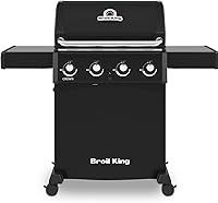 Vista 20 de Broil King 864054 Crown 310, propano líquido (LP), negro Negro - 310