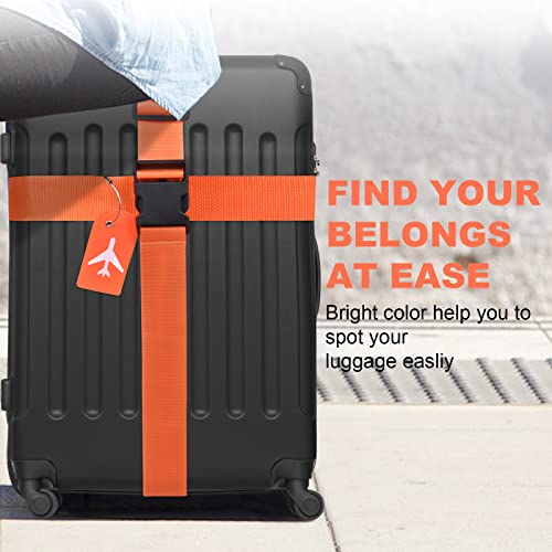 Alças de bagagem (laranja)