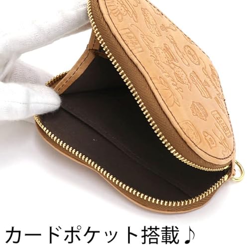 Sanrio Hello Kitty Fresh No.87070 Genuine Leather Coin Case, Coin Purse, Mini Wallet, Cowhide Leather, Women's, Pink, Height 3.7 X Width 4.3 X Thickness 1.0 Inches (9.5 X 11 X 2.5 Cm), Safety Pink #TOP6