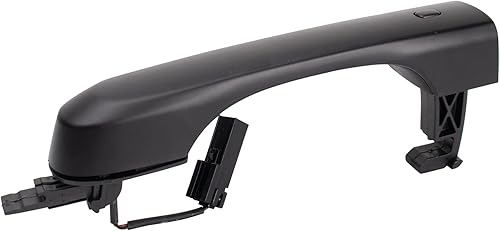 Miniatura 244 de TRQ Manija de puerta exterior delantera izquierda plateada para el lado del conductor compatible con Nissan 370Z 2009-2017