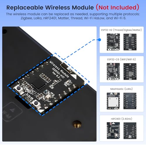 Image of ELECROW ESP32 Display 800x480, 5 inch HMI Advanced ESP32 IPS Touch Display with Acrylic Case, Support AI Speech Interaction, 32-Bit LX7 Dual-Core Processor, Up to 240MHz, Compatible with Arduino, ESP-IDF