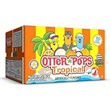 Otter Pops, Tropical Assorted Freezer Pops, 1oz Freeze Pops in Six Zippy Flavors, 80 counts