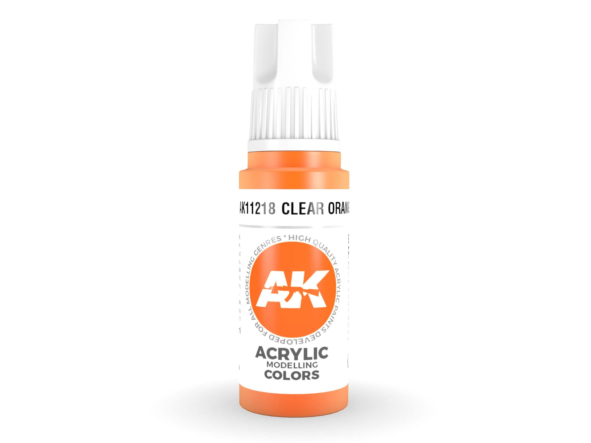 Ak Interactive Orange Ak Acrylics 3Gen Ak11218 Clear (17Ml)