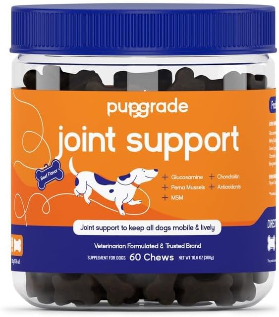 PupGrade Joint Support: Glucosamine Chondroitin with MSM for Dogs