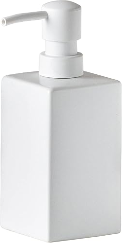 Miniatura 6 de Dispensador de jabón negro mate, dispensador cuadrado de jabón de manos y loción para encimera de baño, dispensador de jabón para platos para