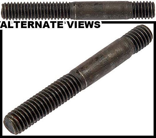 APDTY 786420 Double-Ended Studs Class 10.9 - M6-1.0 X 20mm and M6-1.0 X 7.5mm