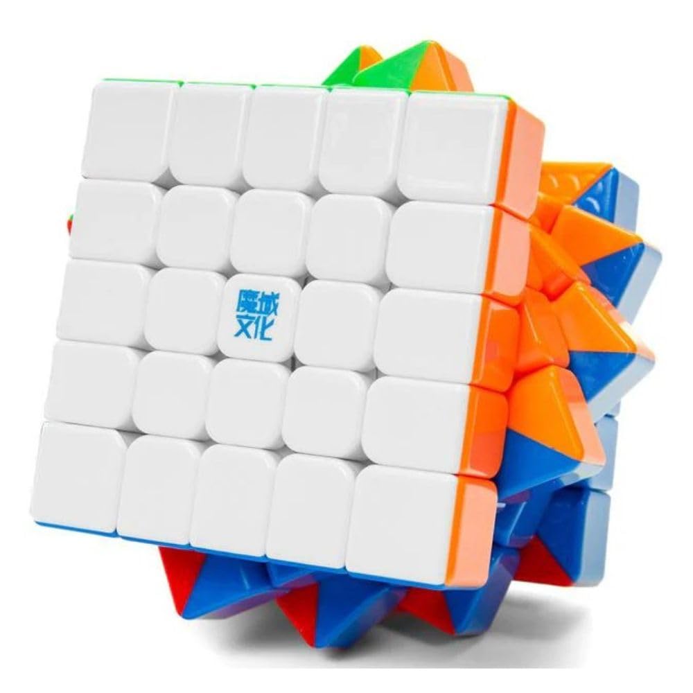 MoYu AoChuang 5x5 V6 Cubo de velocidad magnético de doble pista (60,5 mm) | Rompecabezas con revestimiento UV | 112 imanes para un máximo control y giro suave