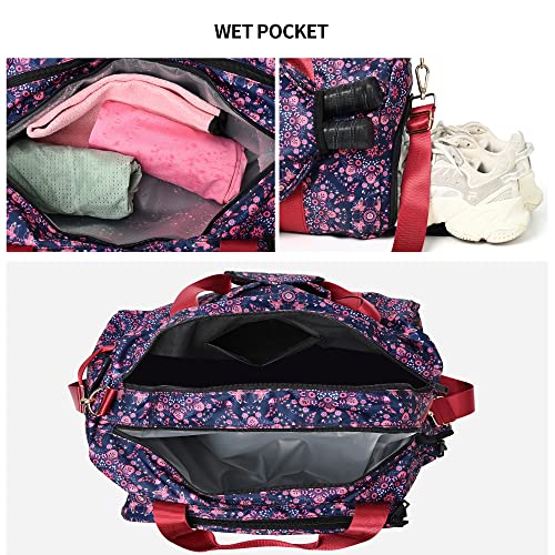 Image of Boulder Bee Pickleball Bags, Premium Pickleball Tote Bag for Girls, Women's Hand /Shoulder Gym Bag w Water Bottle Holder, with Pickleball Racquet /Paddle Holder