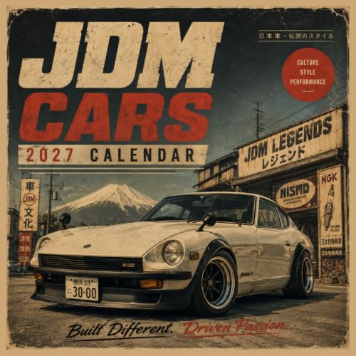 JDM Cars 2027 Calendar