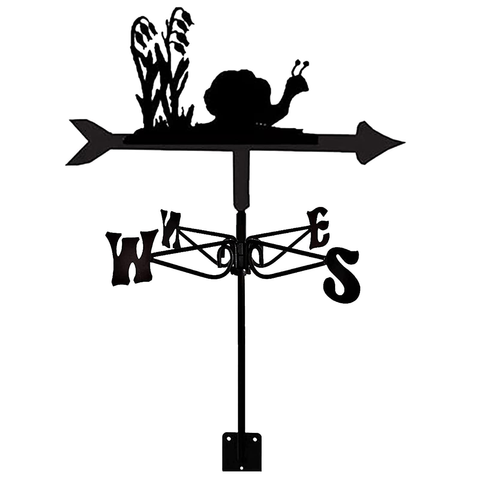 TAXXII Weather Vane Farm Retro Weathervanes Measuring Tools Wind Direction Indicator Outdoor Ornaments Backyard Lawn Decor
