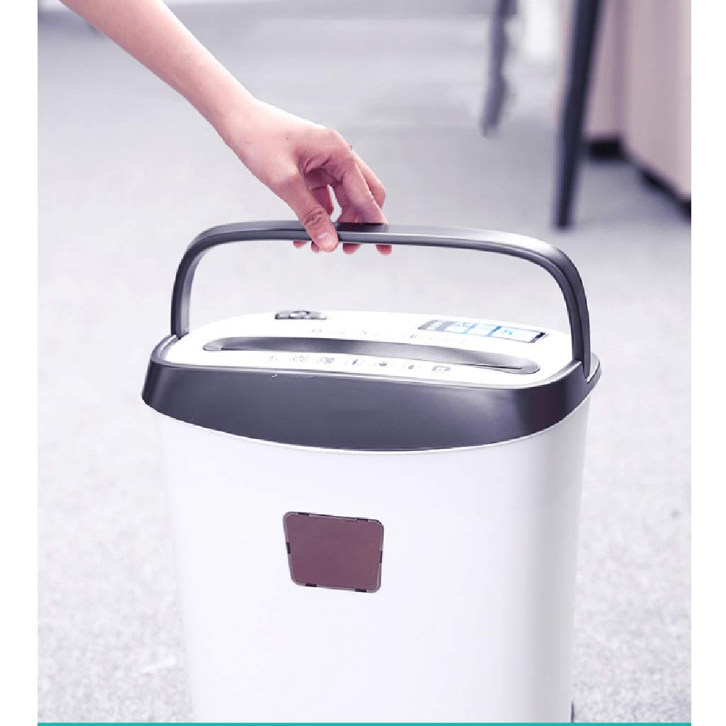 Mini Papel Shredder- Cross-Cut Trituradora de Papel y desbrozadoras for la pequeña Oficina, Uso del hogar