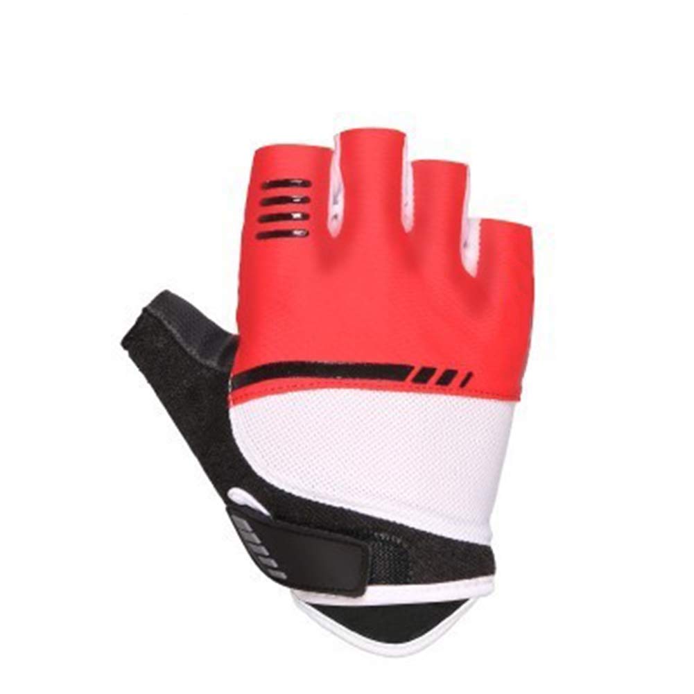 Gloevs Fahrradtour für Damen/Boy/Mädchen, rutschfest, Fahrradhandschuhe, Jugendliche, junge Finger, halbe Finger, Fahrradhandschuhe, Reiten, Zubehör (Schwarz-Soul Eater1, XL)