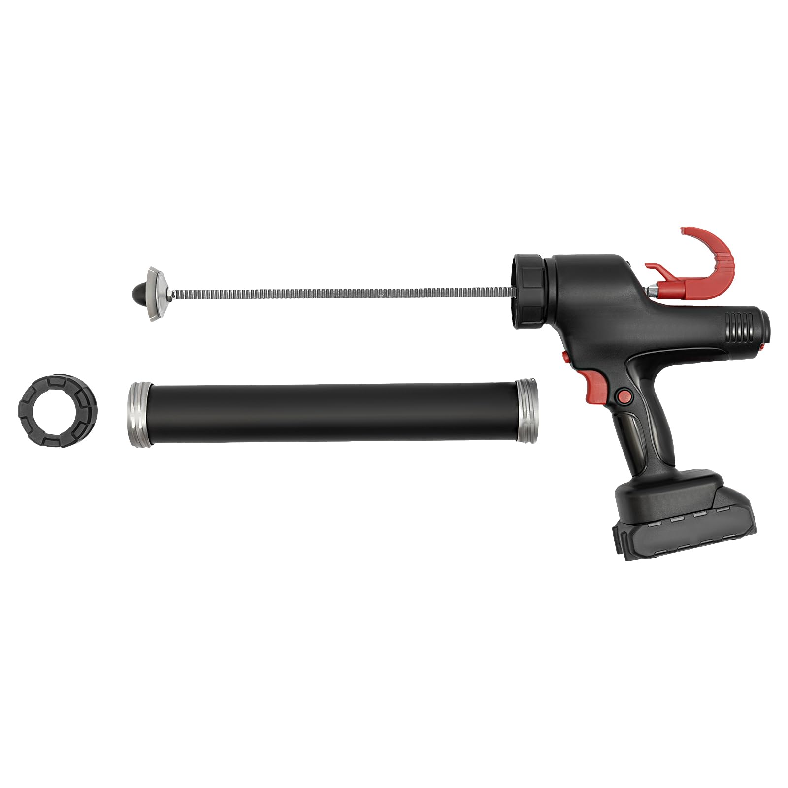 Pistola per sigillante Senza Fili, Colla elettrica con Spinta di 8000 N, Doppia Batteria al Litio, Strumento di sigillatura a velocità Regolabile per Applicazioni Senza giunture.
