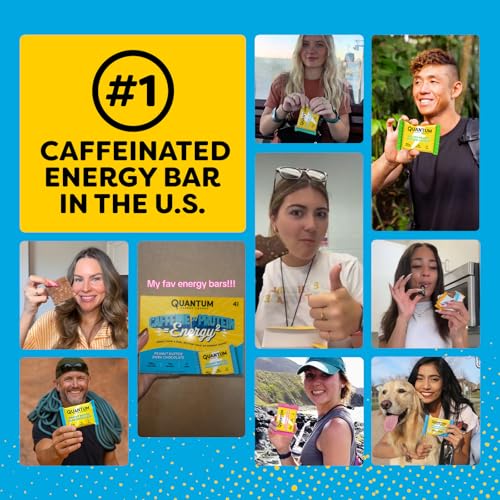 Quantum Energy Square: Barra energética con cafeína y 10g proteína miniatura 7