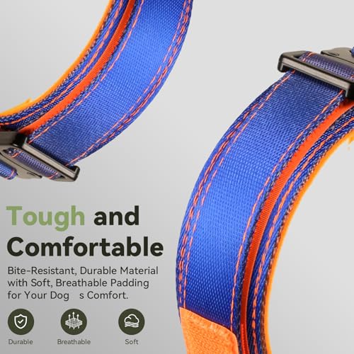 Image of 2026 Upgrade Waterproof Tactical AirTag Dog Collar, Built in AirTag Holder