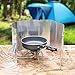 Camping Cooker Windshield - Sliding and Easy to Fix - Prevents Heat Loss - Accelerates Food Maturity - Fits All Kinds of Stoves