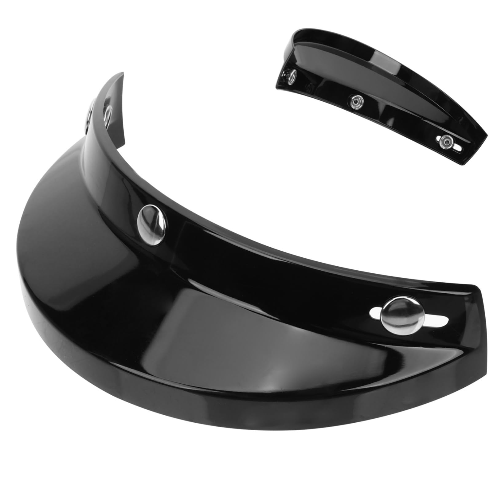 ABOOFAN Motorcycle Visor Retro Sun Shade Accessory for Outdoor Riding Wear Resistant Design Fit Enhanced Protection Against Sun and Rain