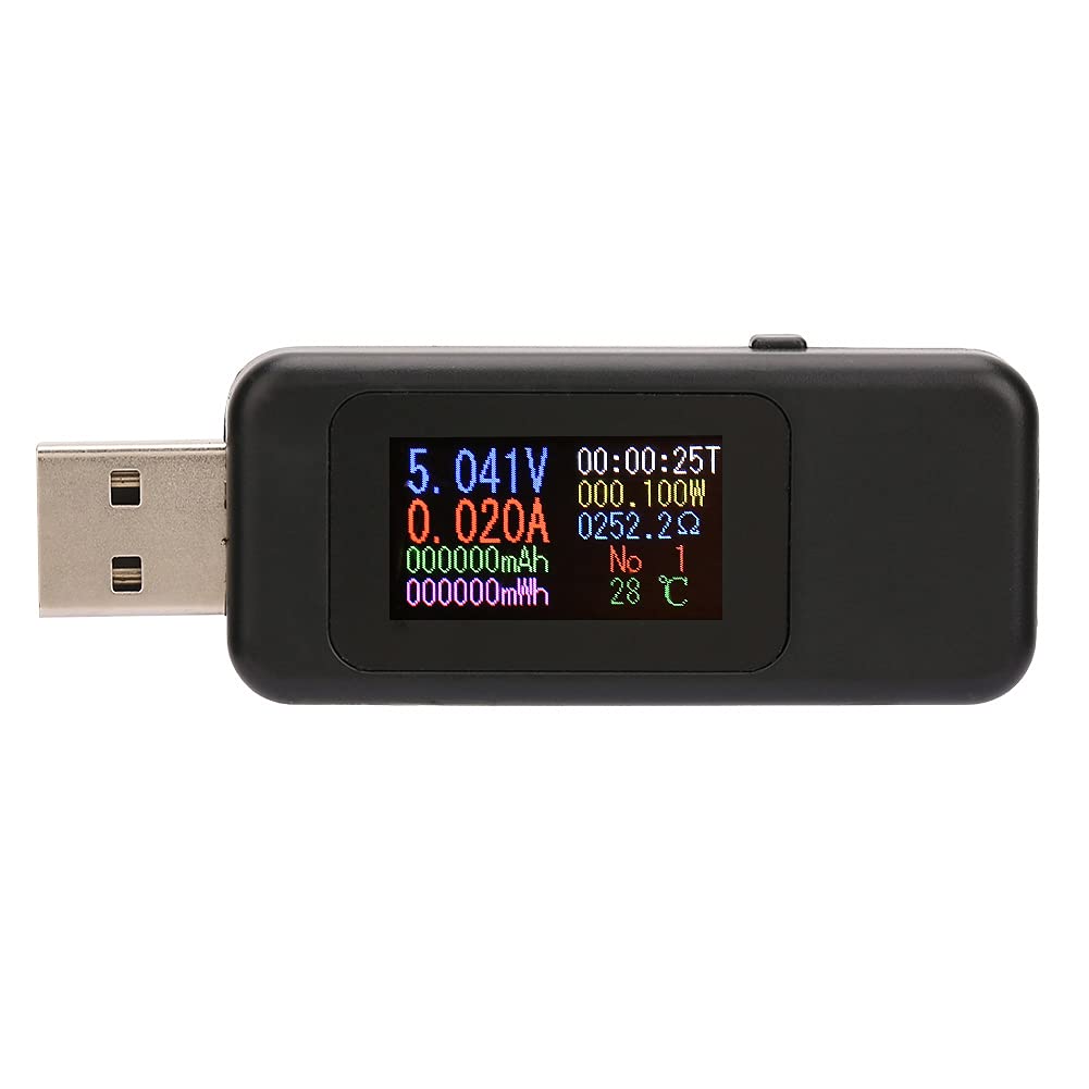 Resistenza interna batteria tester 1.77in display LCD Modes regolabile 18650 Lithium capacità batteria tester DC5V | Leroy Merlin