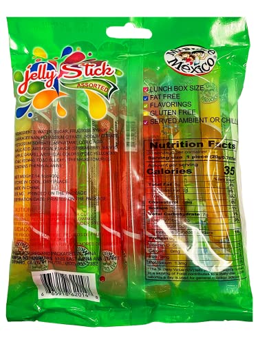 Caramelos en barra gel MDM 20 pcs 14.1 oz miniatura 2