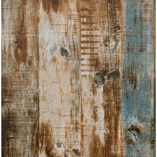 FENTIS Holztapete Selbstklebende Tapete für Deko Küche Wohnzimmer Vinyl...