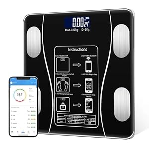 Cinzel 2017A Digitale Personenwaage mit Bluetooth