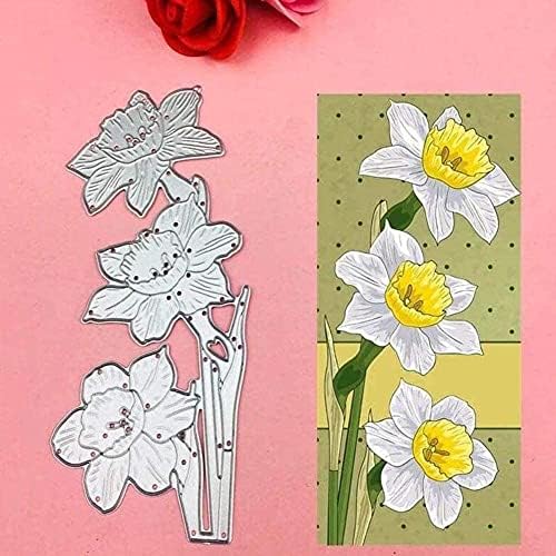 5pcs Leaf Fragment Metal Die Cuts For Card Making,Spring Leaves Flowr Card Cutting