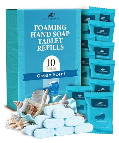 MELTINGTABS Foaming Hand Soap Refill Tablets - Ocean Scent -
