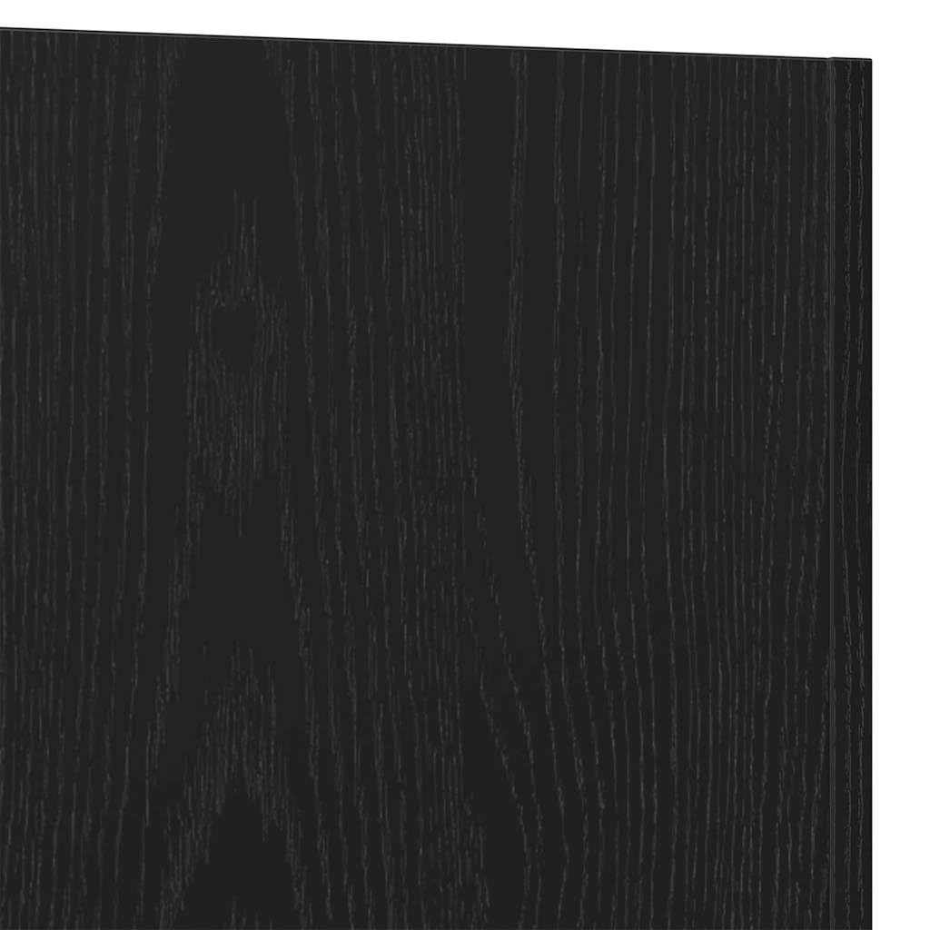Moderna caja de macetas de aspecto de roble negro, 40 x 40 x 40 cm, material de madera, resistente para interior, jardín, terraza, fácil montaje