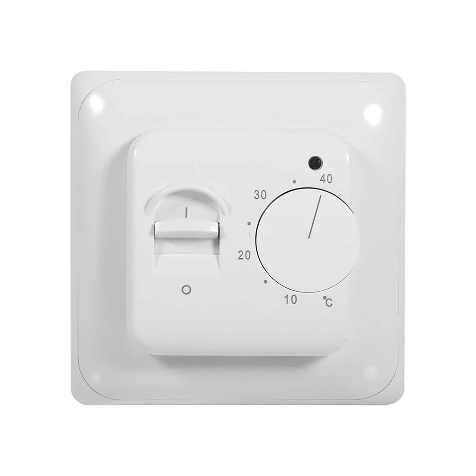 Podtynkowy termostat pokojowy, ręczny termostat pokojowy, regulator temperatury do elektrycznego ogrzewania podłogowego z czujnikiem