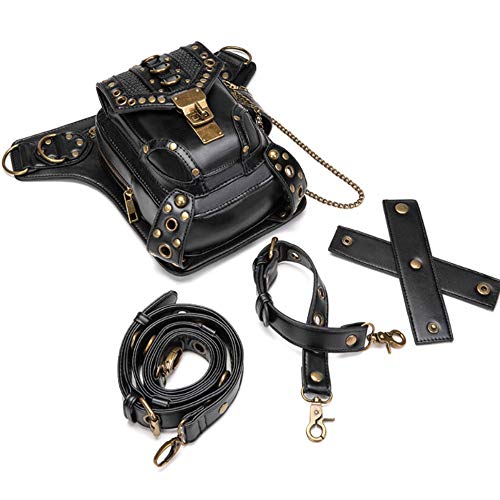 FiveloveTwo® Men Women Multi-purpose Tactical Drop Leg Arm Bag Pack Hip Belt Waist Messenger Shoulder Fanny Packs Steampunk Bag Wallet Purse Pouch Bag Black steampunk buy now online FiveloveTwo® Men Women Multi-purpose Tactical Drop Leg Arm Bag Pack Hip Belt Waist Messenger Shoulder Fanny Packs Steampunk Bag Wallet Purse Pouch Bag Black steampunk buy now online
