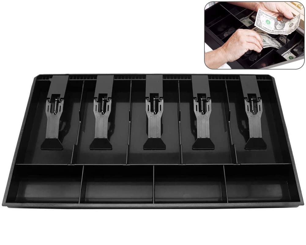 Buy Cash Register Drawer Cash Money Tray Replacement 5 Bill/ 4 Coin