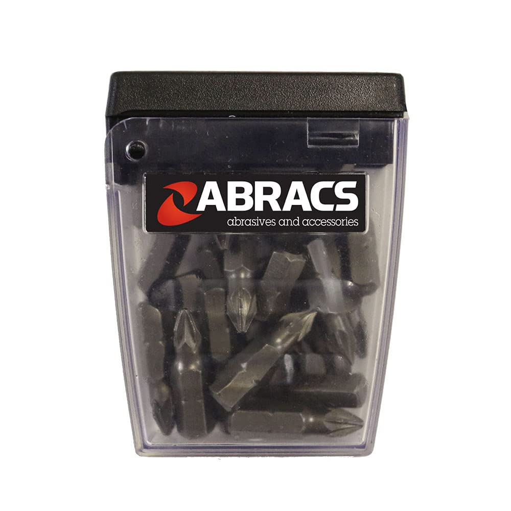 Abracs PH225 PH2 Screwdriver Bit - Manufactured With S2 Premium Steel Quality Construction Materials - 25mm