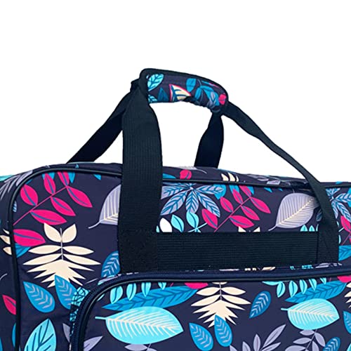 Harilla Sewing Machine Storage Tote Bag Sewing Machine Carrying Case Storage Cover Carrying Bag with Extra Pockets and Handles - Image 3