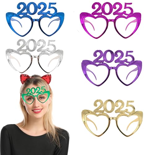 Carnavalife Gafas 2025 Año Nuevo Noche Vieja, Gafas Navidad 2025,...