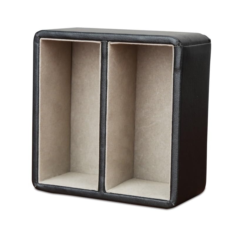Business Card Carrier Business Card Holder Office Business Card Storage Box Double Grid Horizontal Office Decoration Desktop Business Card Holder Business Card Holder4
